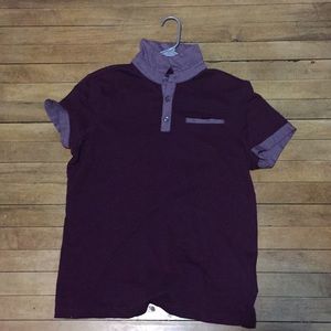 Banana republic multi colored polo
